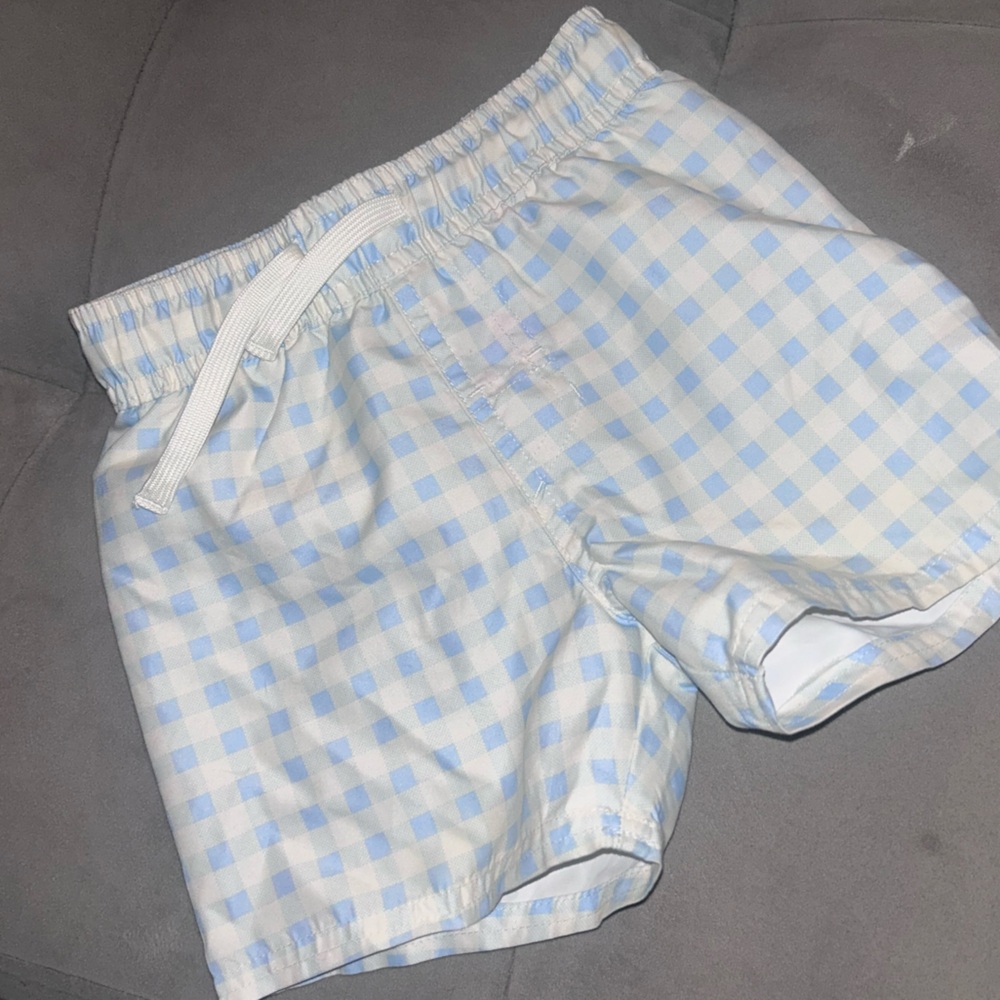 3 Blue and White Swimming Trunks SZ 2T